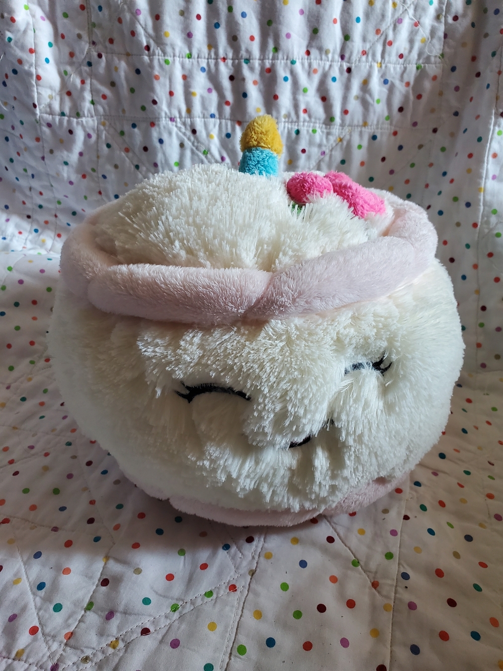 Squishable Cake Stuffed Plush.